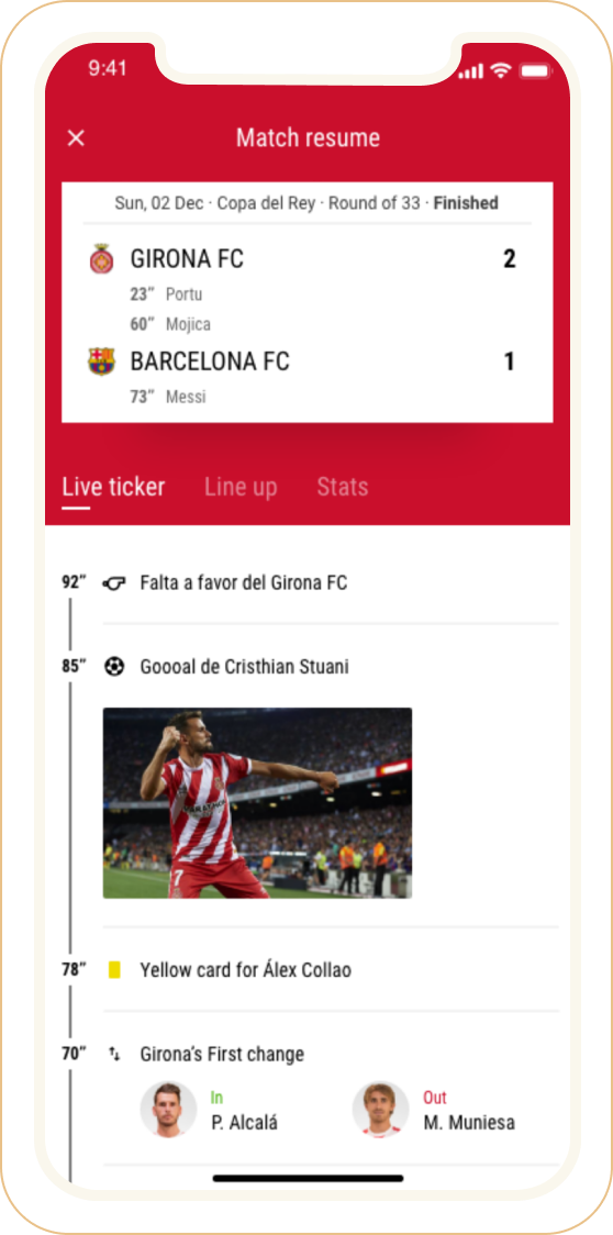 Football app