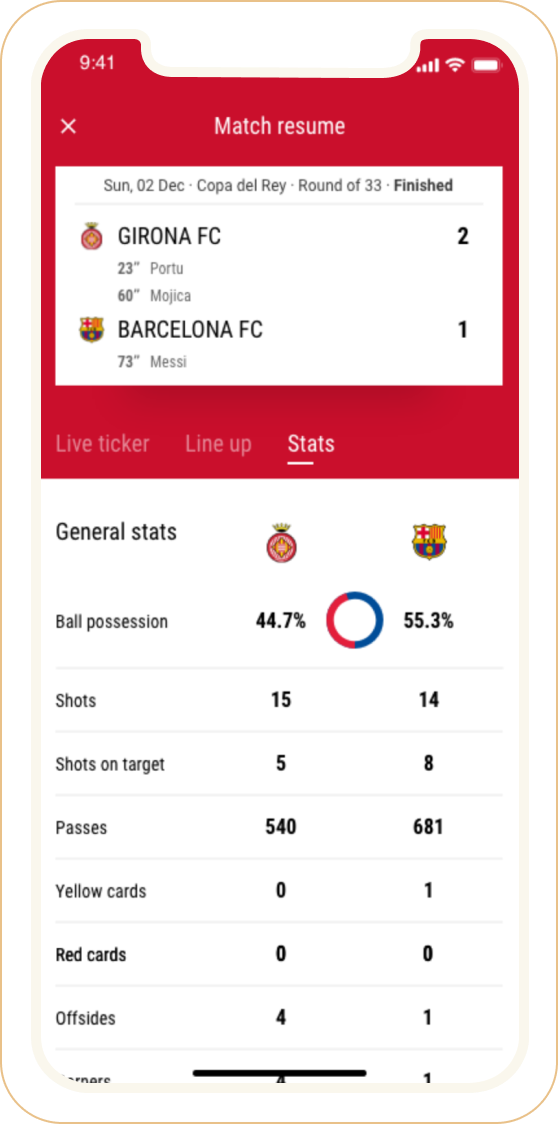 Football app